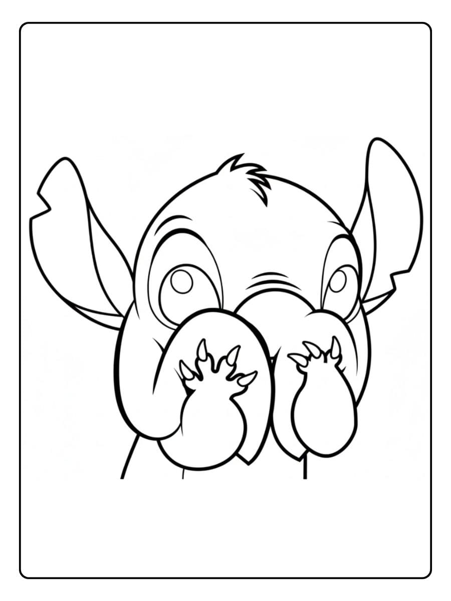 A Great Substitute for Stitch Coloring Pages