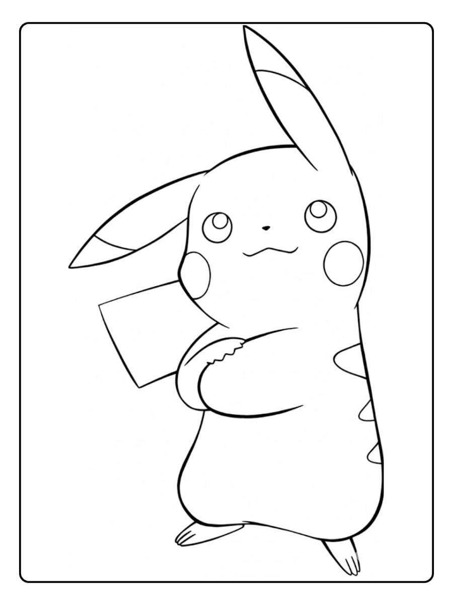 Best Alternative to Pikachu Coloring Pages