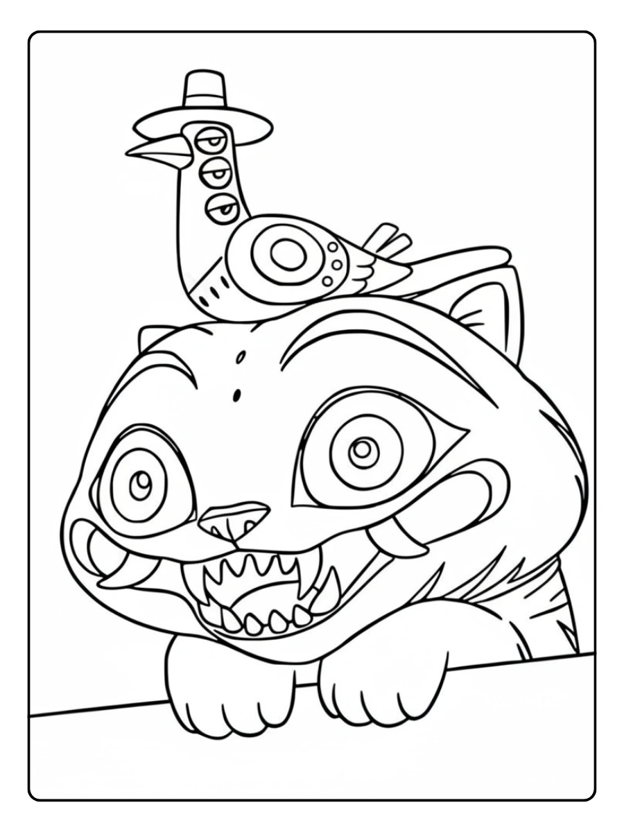 KPop Demon Hunters Coloring Pages Whimsy Coloring