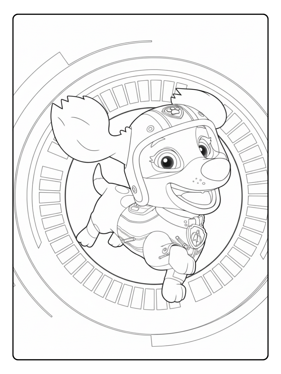 Paw Patrol Coloring Pages – Liberty