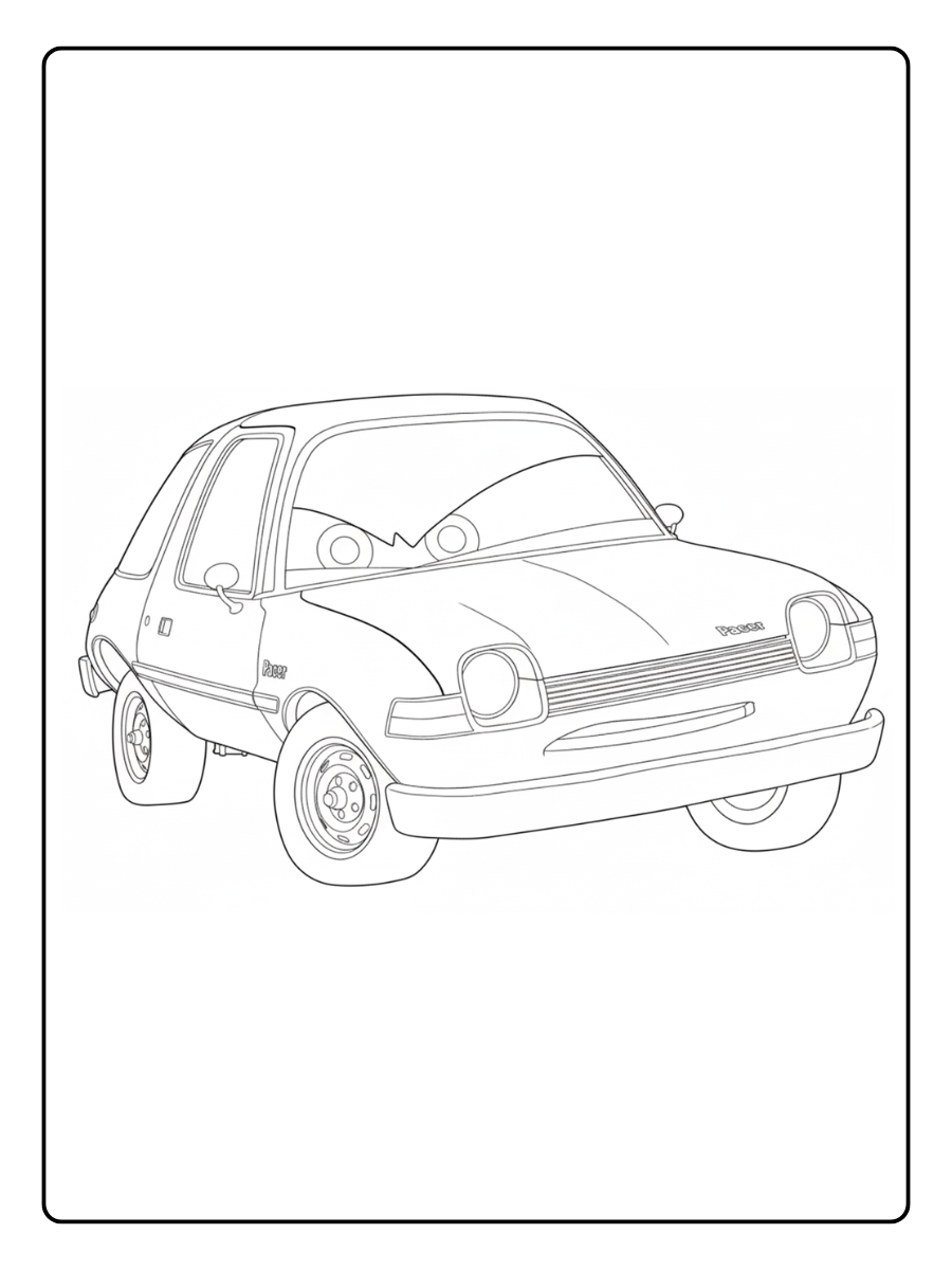 Cars 2 Coloring Pages – Acer