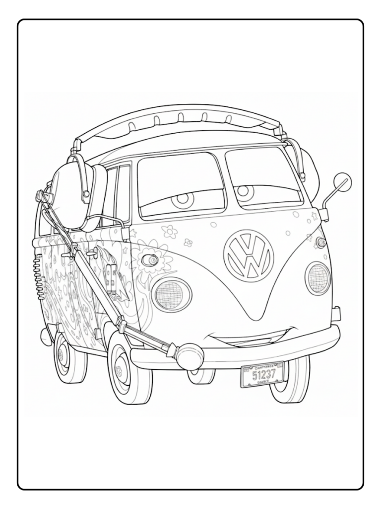 Cars 2 Coloring Pages – Fillmore