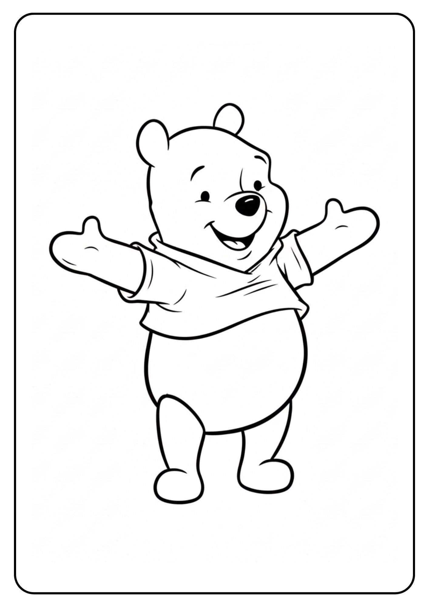 Disney Coloring Pages Winnie the Pooh