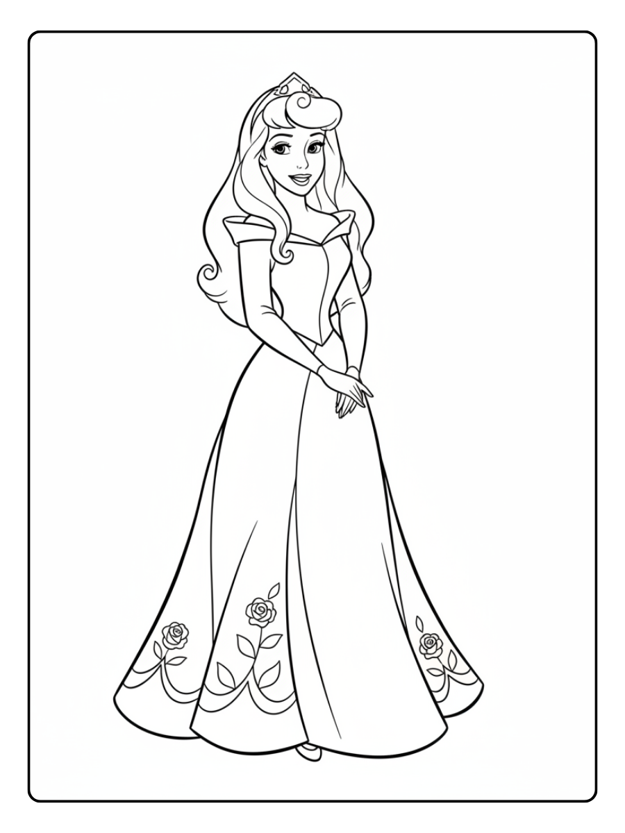 Disney Coloring Pages – Aurora