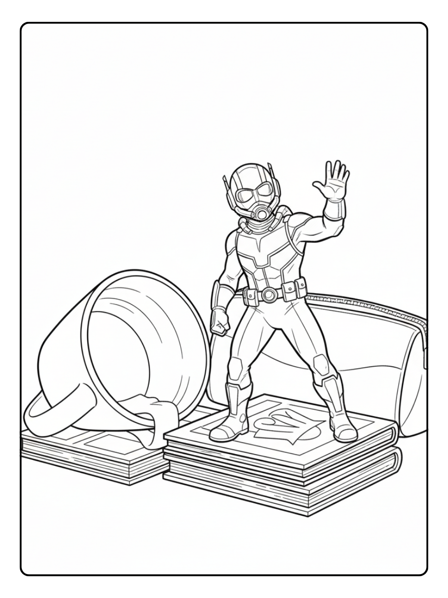 Marvel Coloring Pages – Ant Man