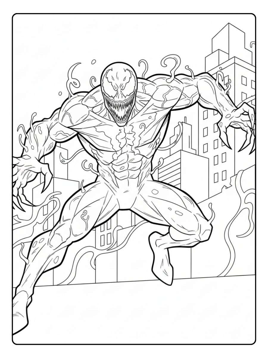 Marvel Coloring Pages – Carnage