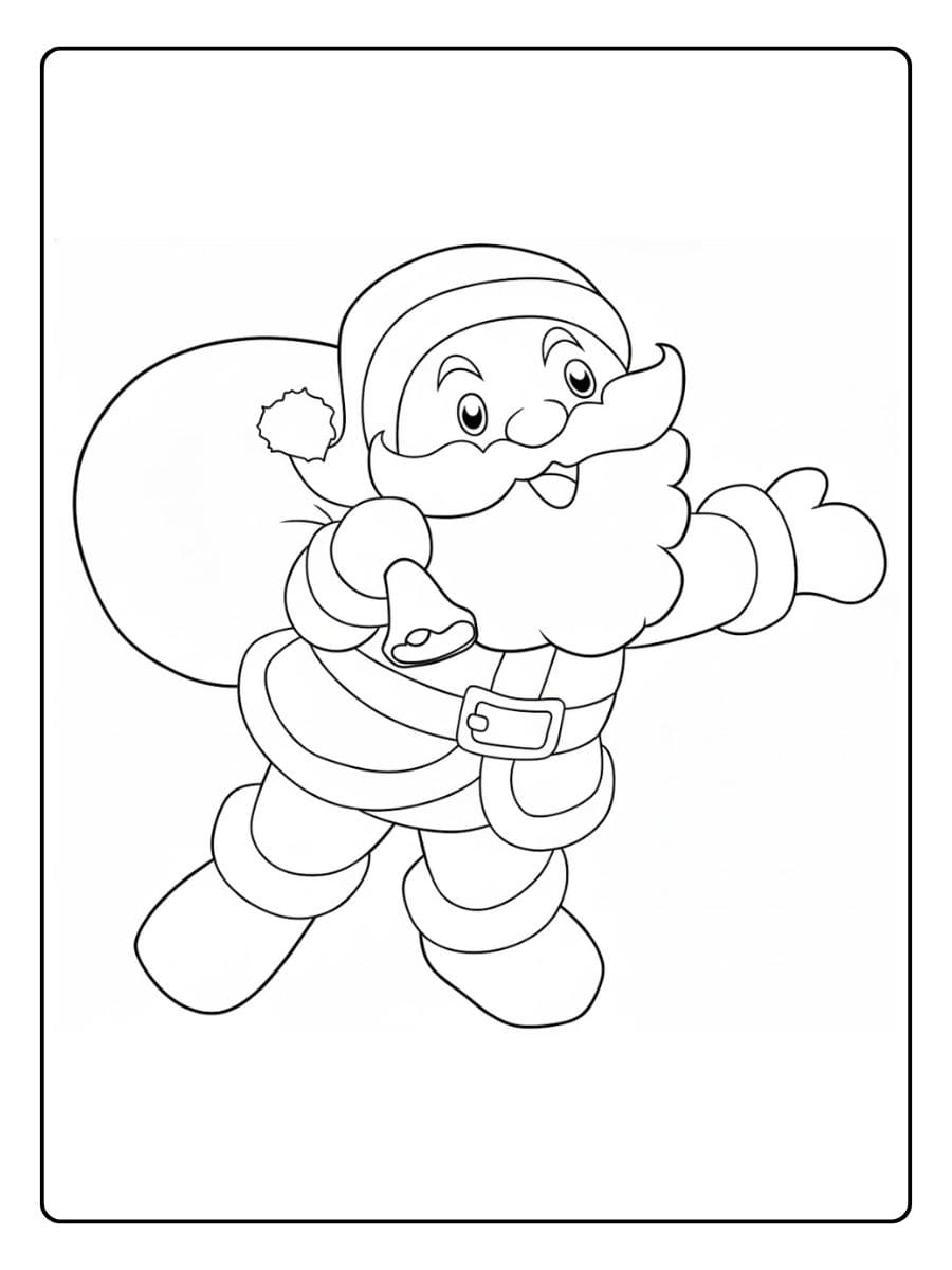 Santa Claus Coloring Page