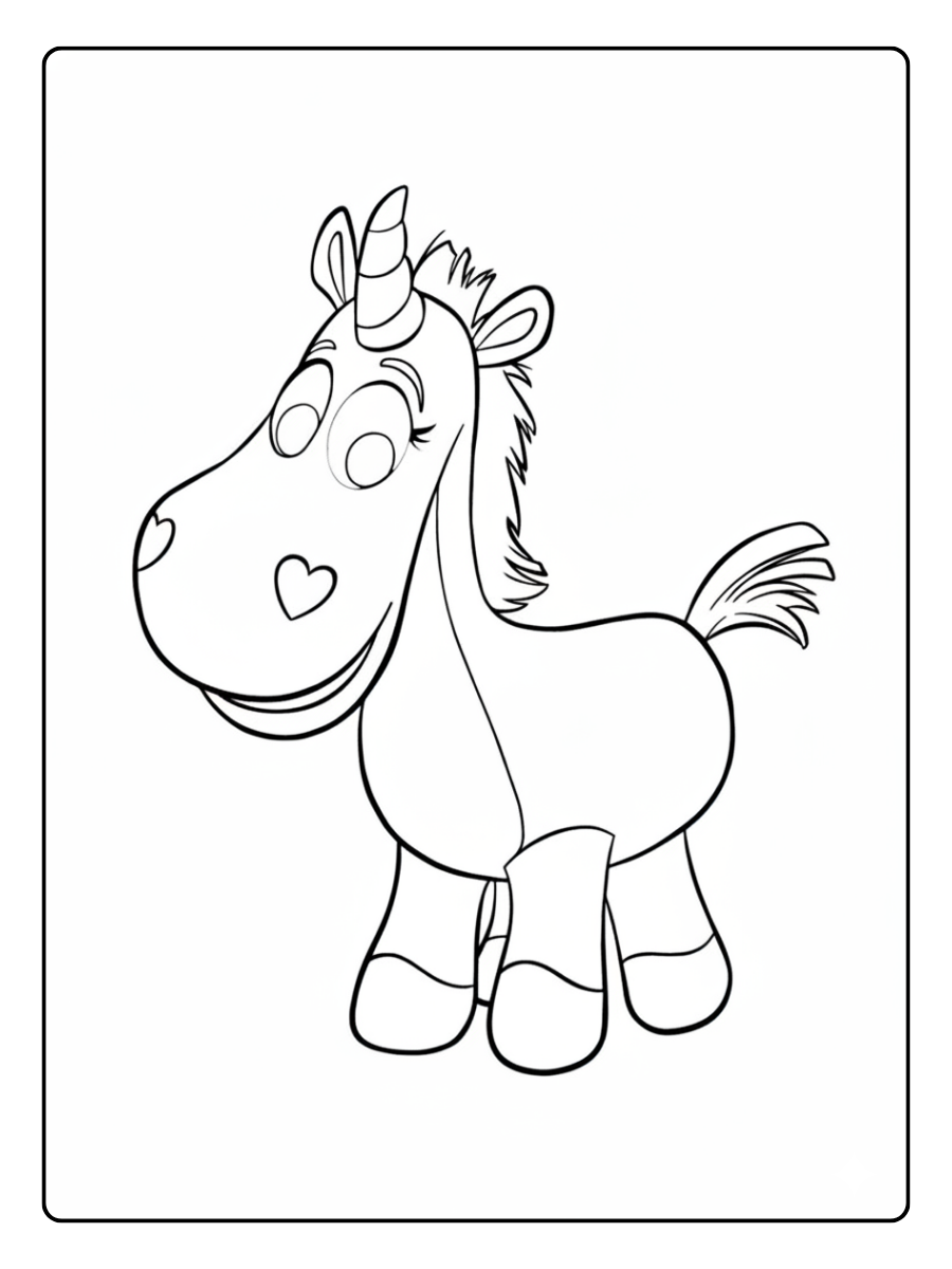Toy Story Coloring Pages – Buttercup