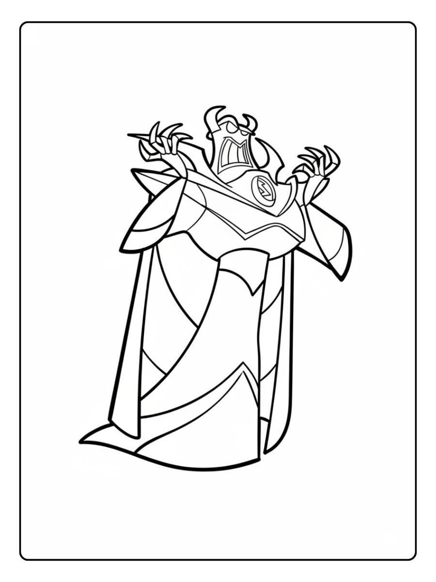 Toy Story Coloring Pages – Zurg