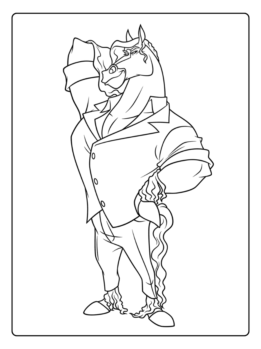 Winddancer Zootopia Coloring Pages