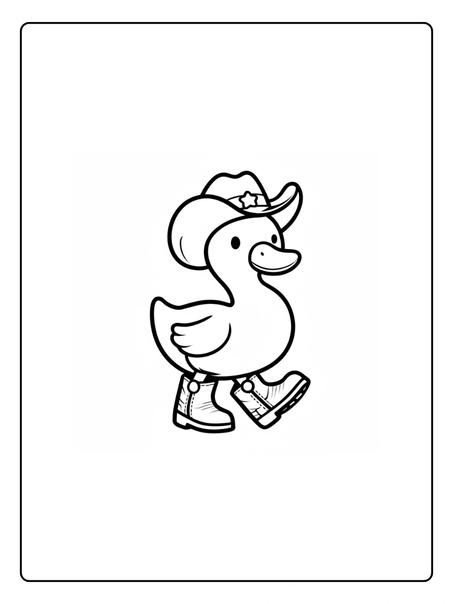 Cute Duck Coloring Pages – Little Duck Cute Duck Coloring Pages – Little Duck