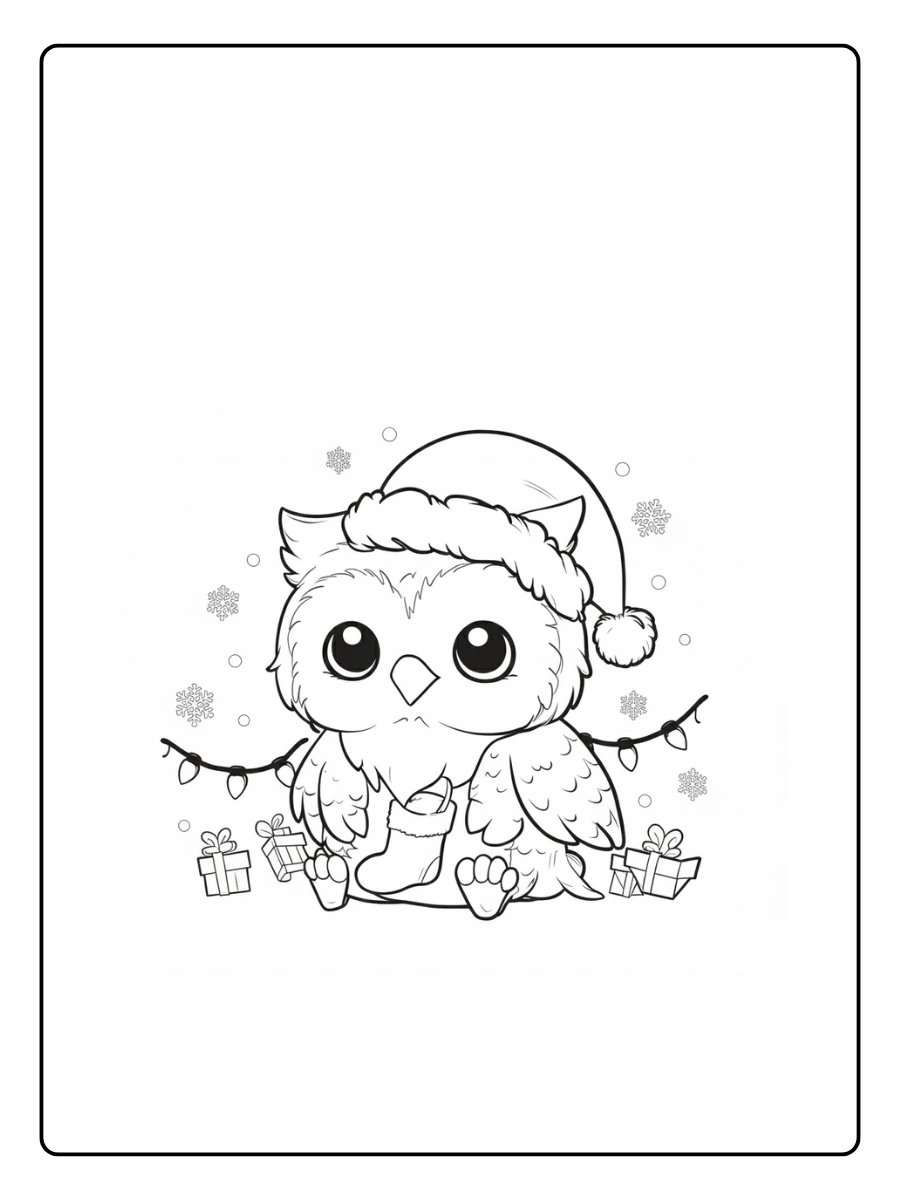 Cute Owl Coloring Pages – Fluffy Owl Cute Owl Coloring Pages – Fluffy Owl