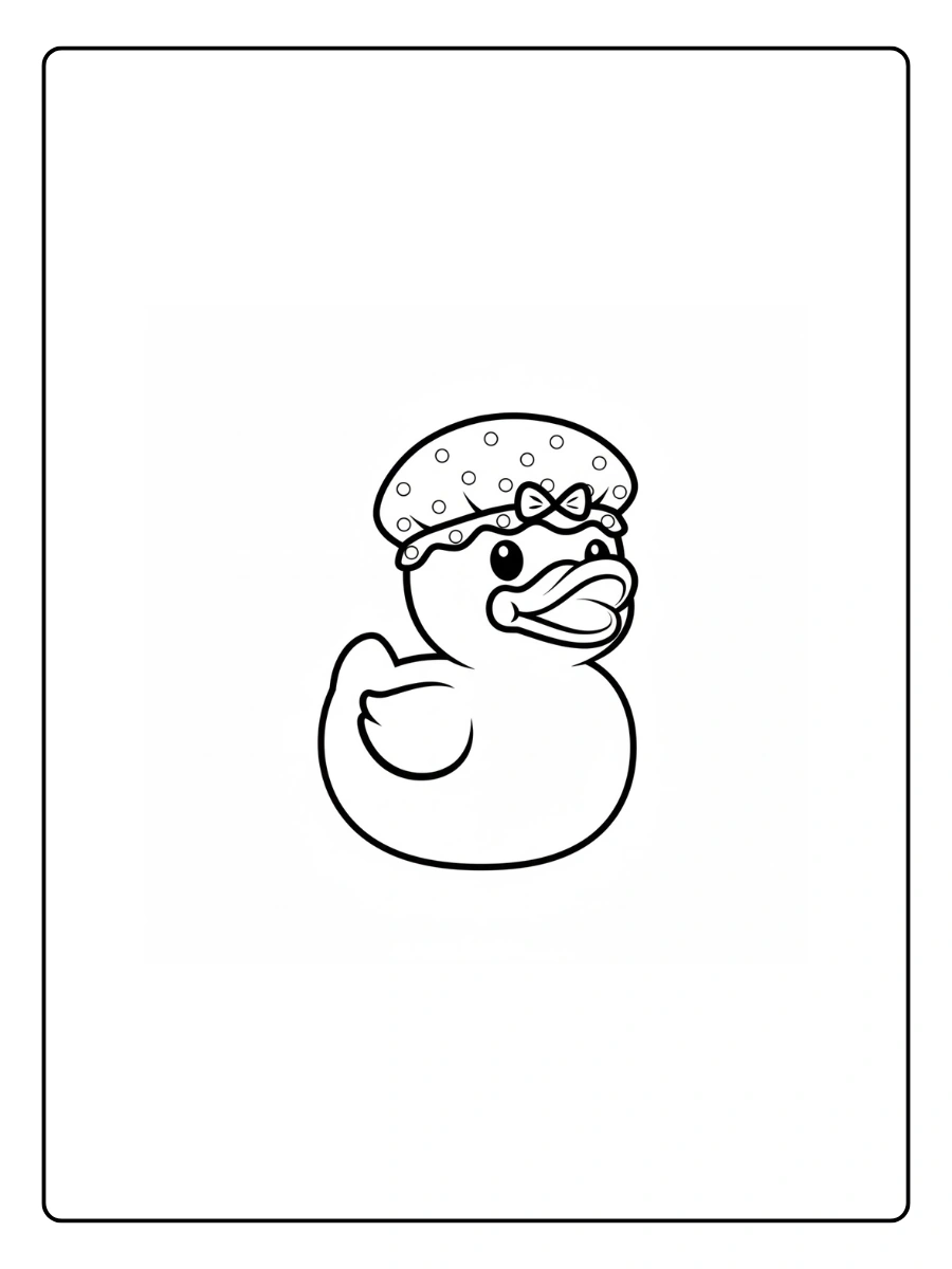 Cute Duck Coloring Pages – Walking Duck Cute Duck Coloring Pages – Walking Duck
