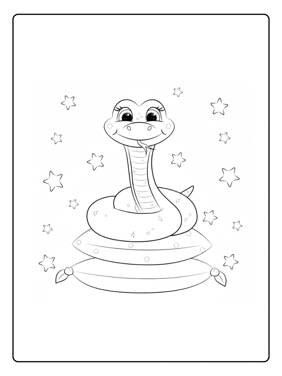 Snake Coloring Pages – Snake Printable