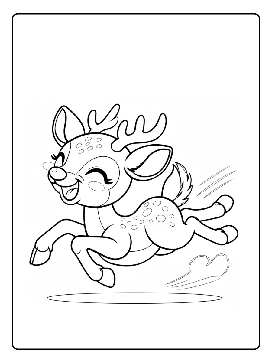 Deer Coloring Pages – Deer Printable