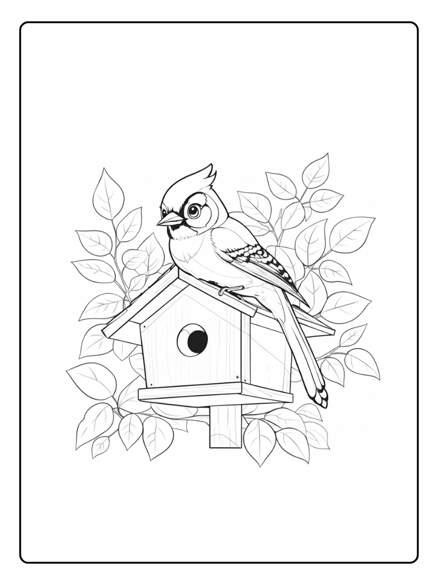 Bird Coloring Pages – Bird Printable