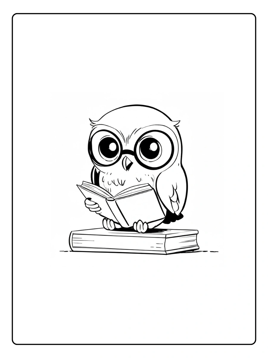Cute Owl Coloring Pages – Owl Face Cute Owl Coloring Pages – Owl Face