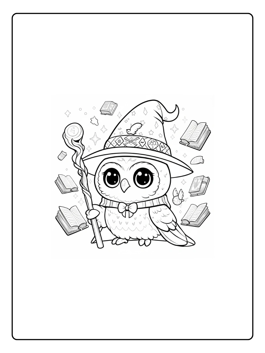Cute Owl Coloring Pages – Owl Head Cute Owl Coloring Pages – Owl Head
