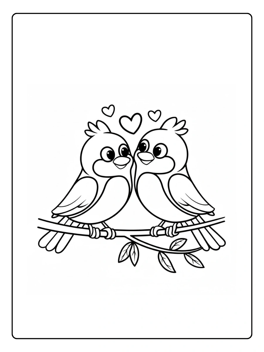 Bird Coloring Pages – Bird for Kids