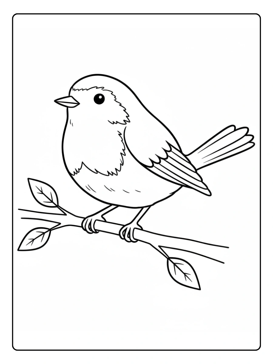 Bird Coloring Pages – Bird Coloring Sheet