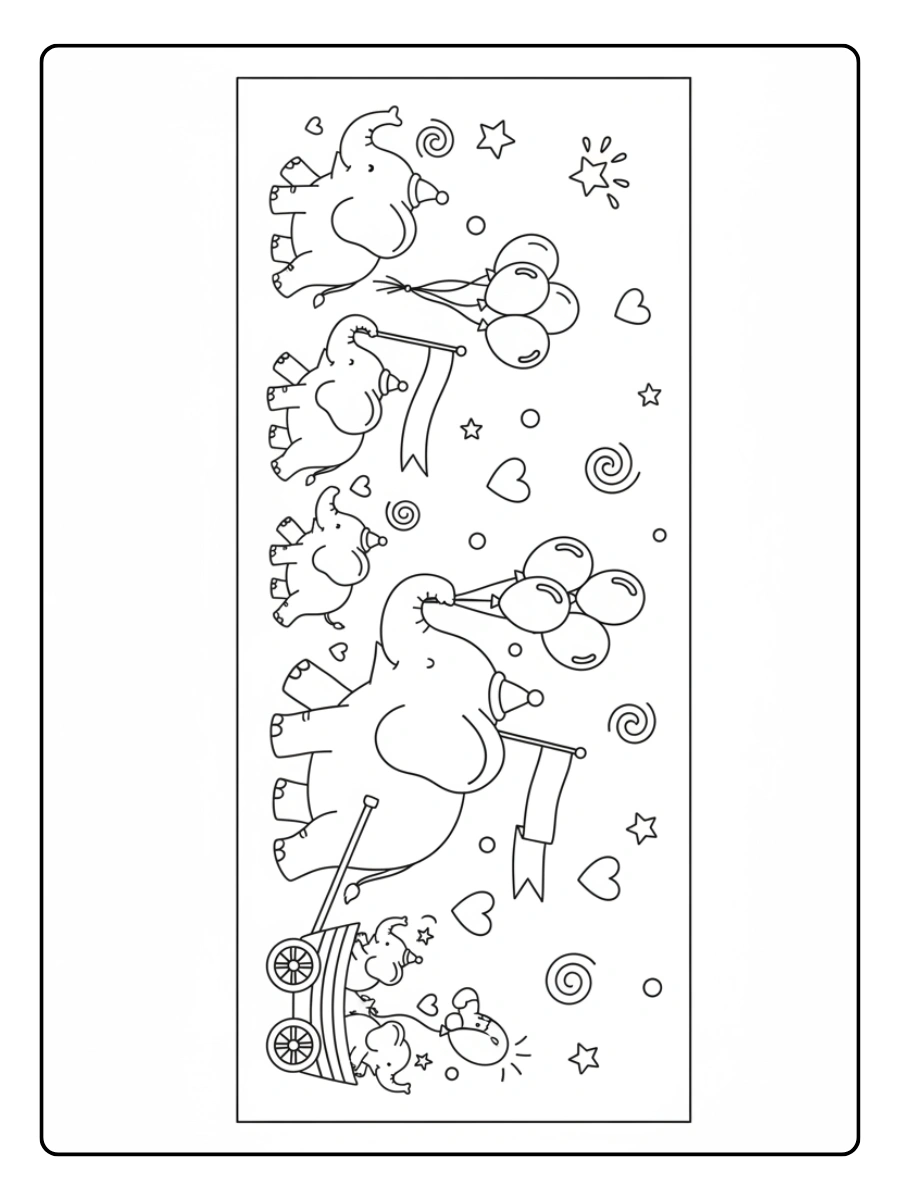 Cute Elephant Coloring Pages – Elephant Parade Cute Elephant Coloring Pages – Elephant Parade