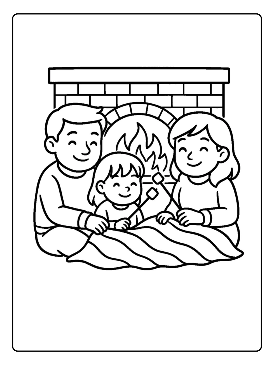 Family Love Coloring Pages (1)