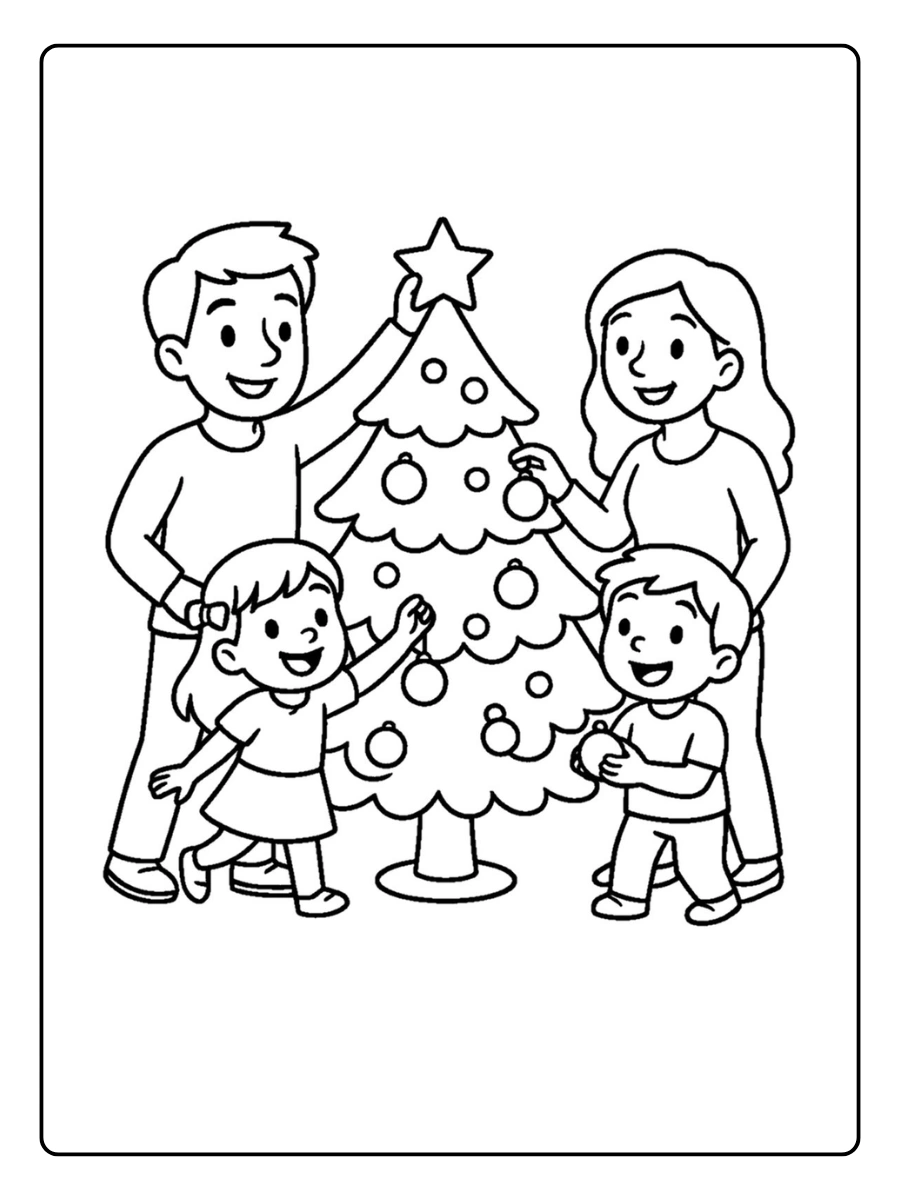 Family Love Coloring Pages (12)