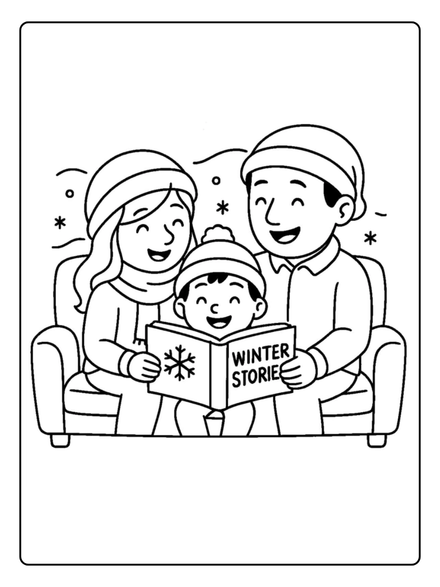 Family Love Coloring Pages (15)