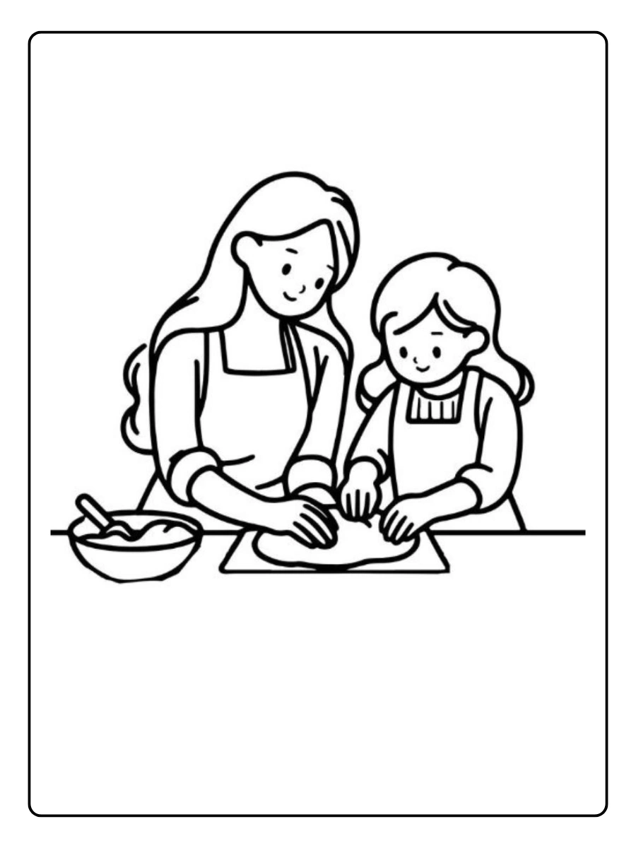 Family Love Coloring Pages (4)