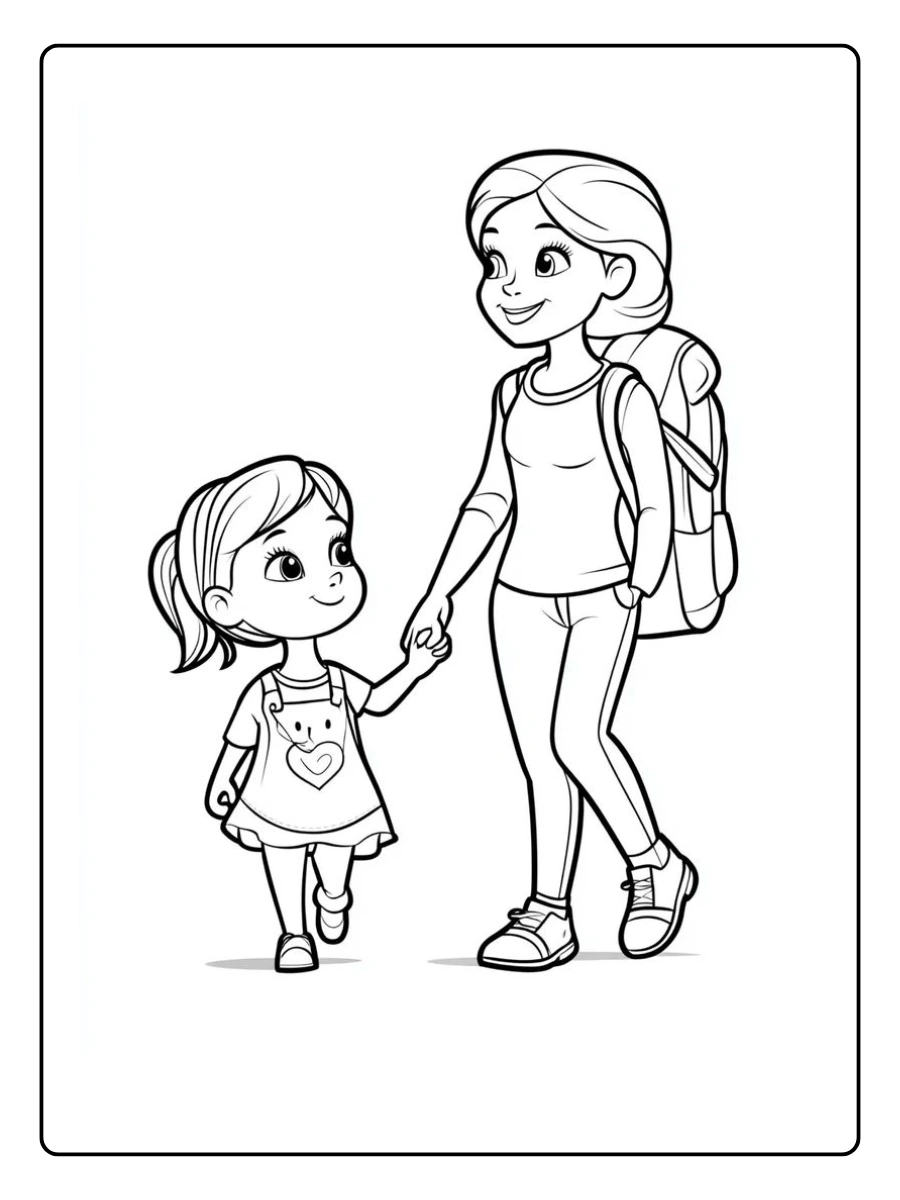 Family Love Coloring Pages (9)