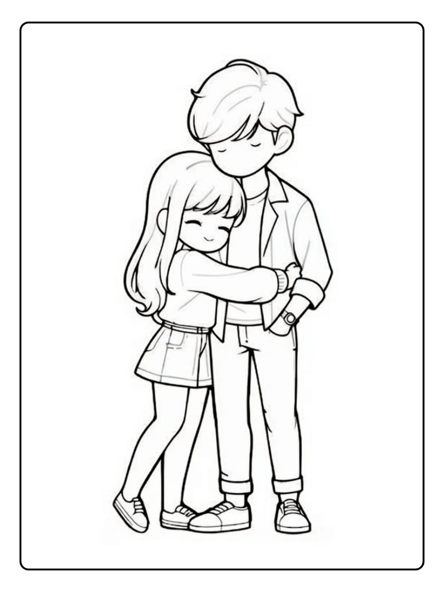 Husband and Wife Coloring Pages (15)
