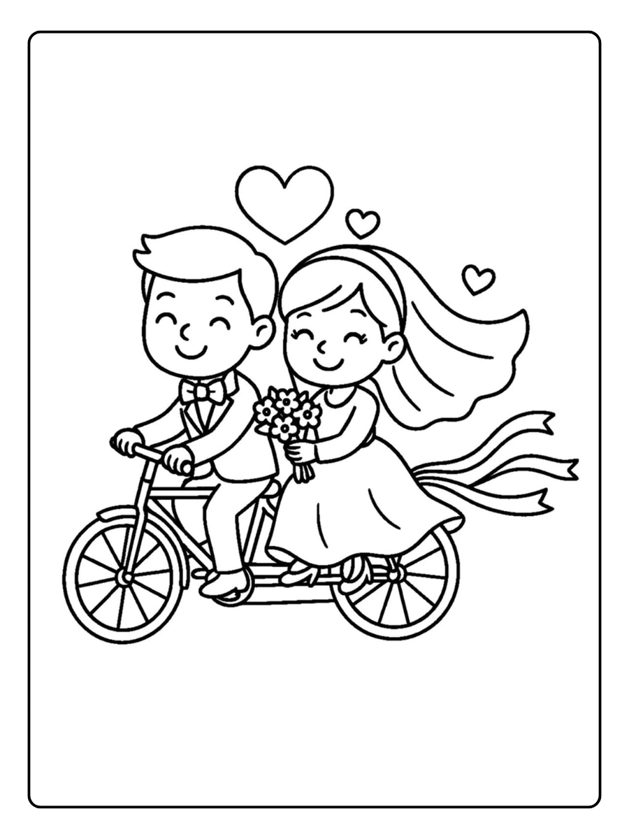 Husband and Wife Coloring Pages (4)