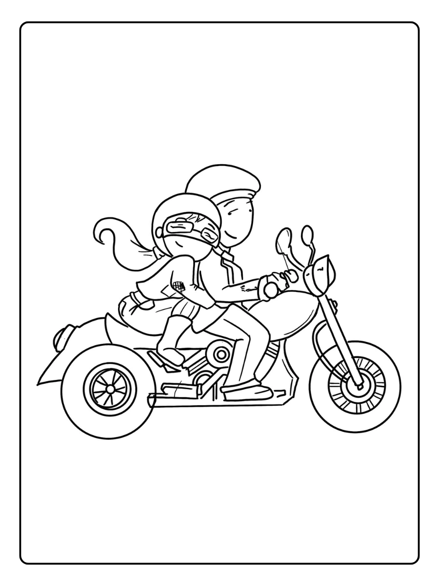 Husband and Wife Coloring Pages (8)