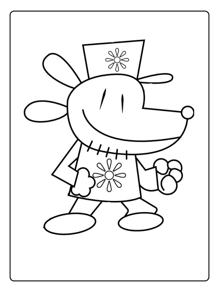 dogman coloring pages (12)