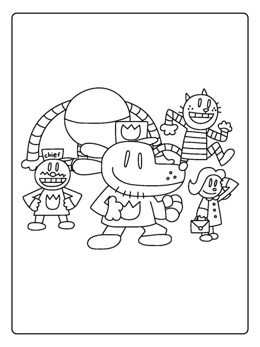 dogman coloring pages (14)