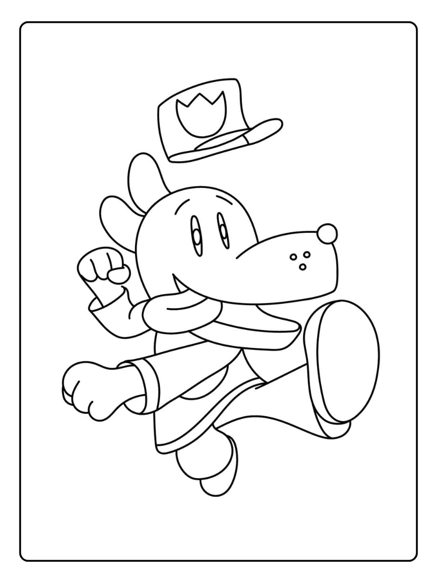 dogman coloring pages (2)
