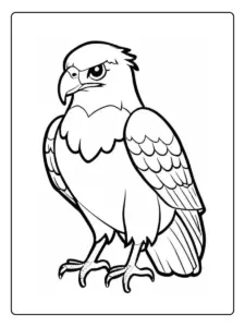 eagles coloring pages (3)