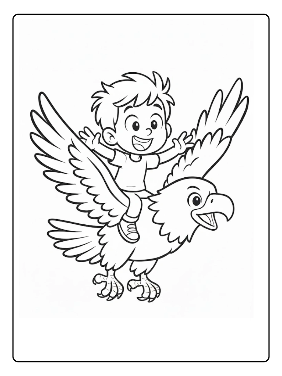 eagles coloring pages (6)