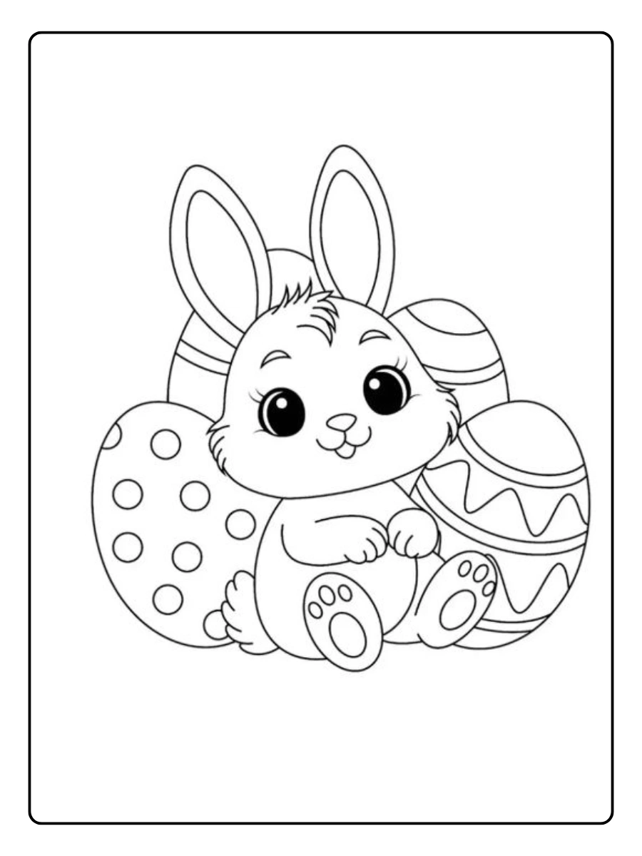 easter bunny coloring pages (10)