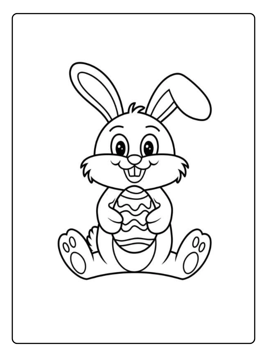 easter bunny coloring pages (11)