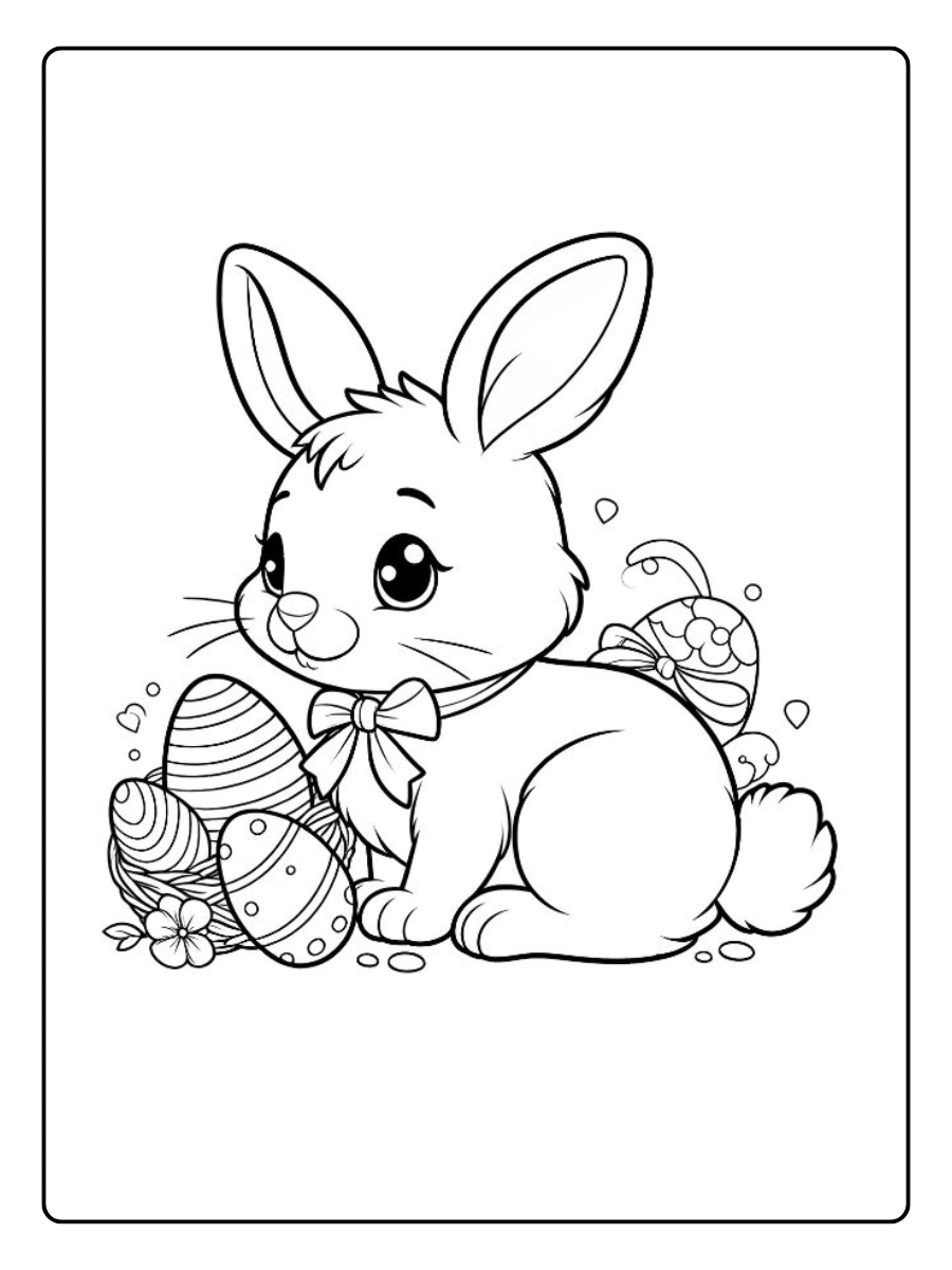 easter bunny coloring pages (12)