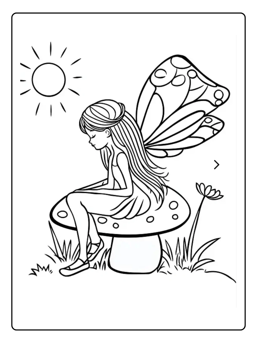 fairy coloring pages (1)