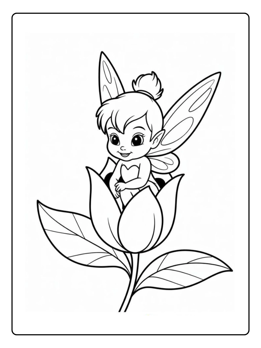 fairy coloring pages (10)