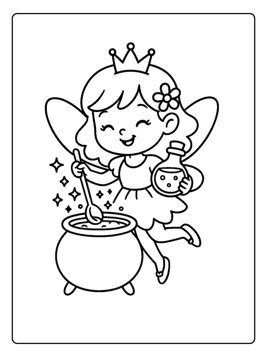 fairy coloring pages (12)