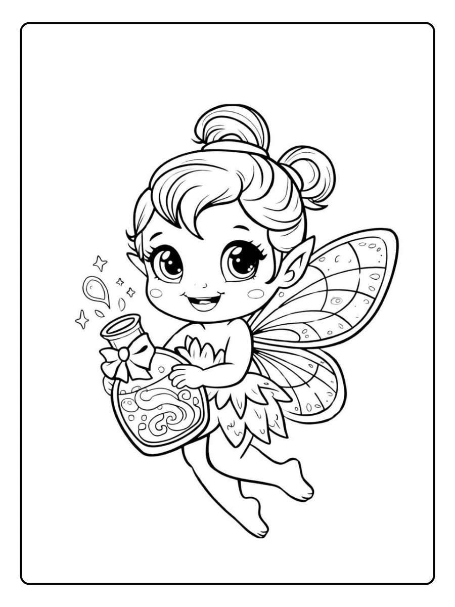 fairy coloring pages (3)