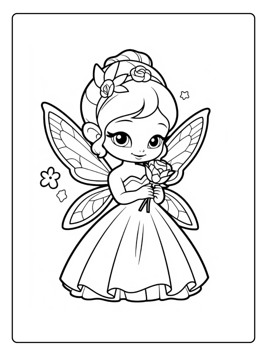 fairy coloring pages (4)