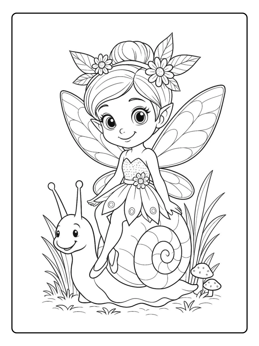 fairy coloring pages (5)