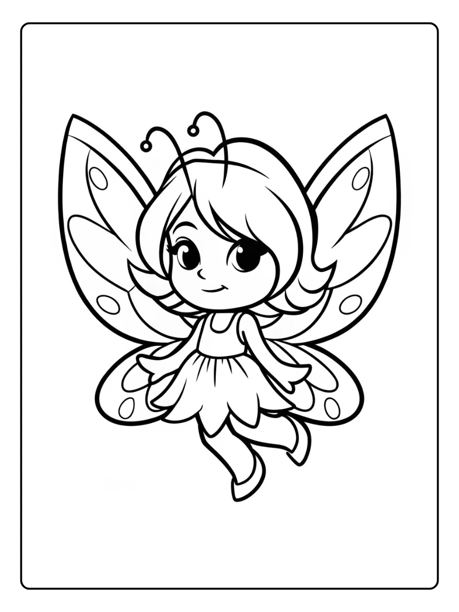 fairy coloring pages (6)