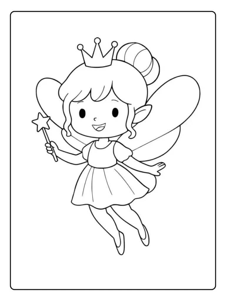 fairy coloring pages (9)