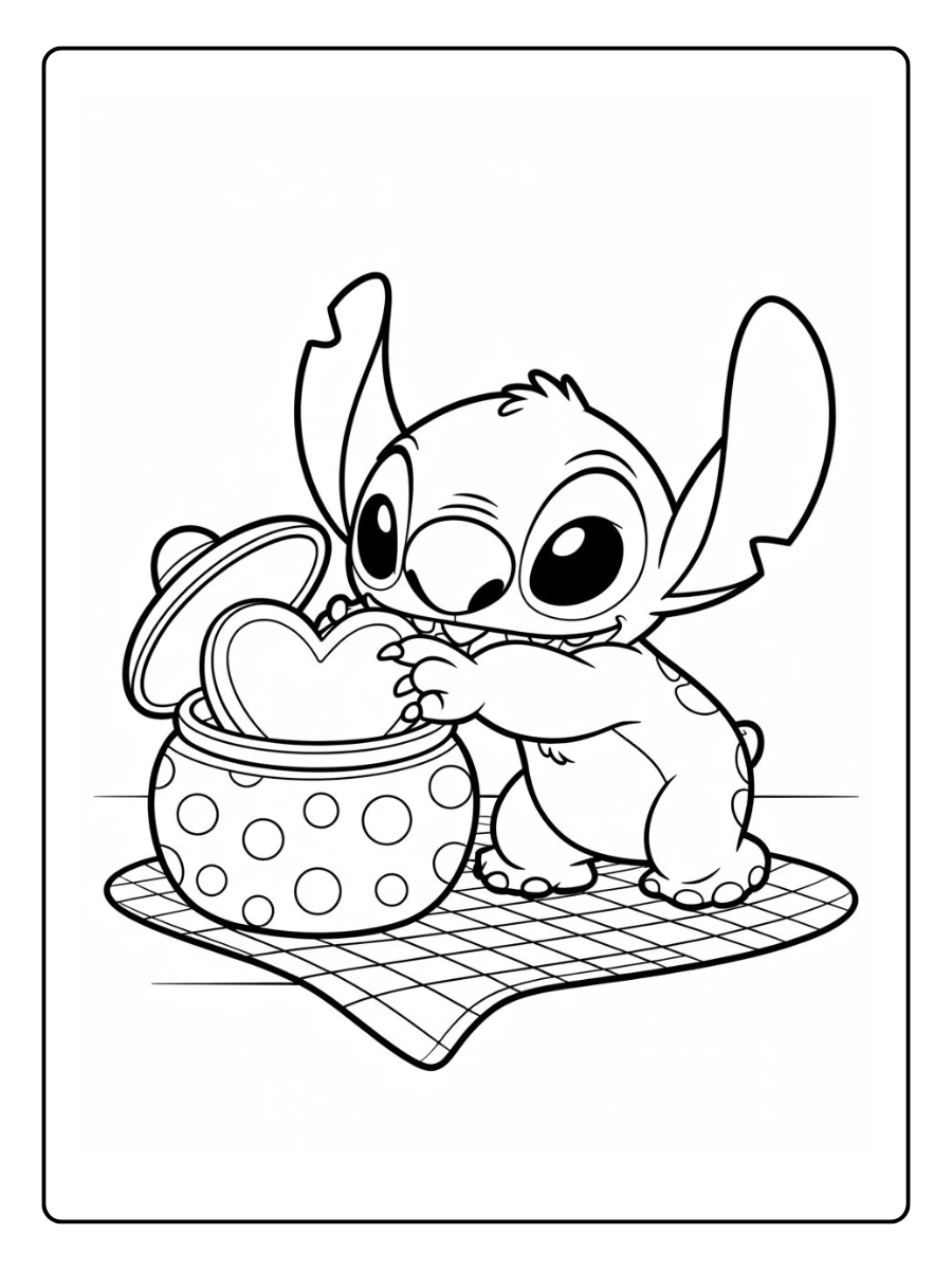 stitch valentines coloring pages (9)